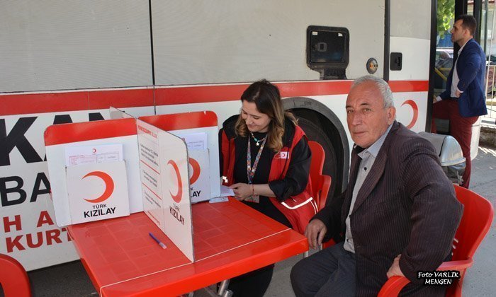 MENGEN’DE 28 ÜNİTE KAN BAĞIŞLANDI