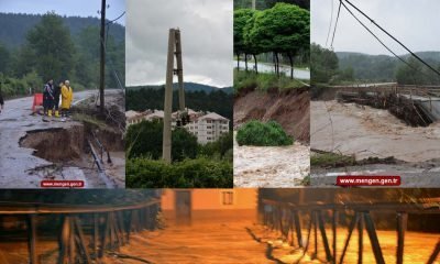Mengen’de yaşanan selin 2 günü (Fotoğraf ve Video Haber)