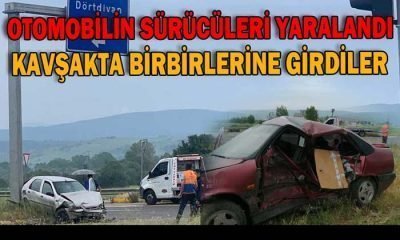 Yeniçağa Mengen sapağında kaza