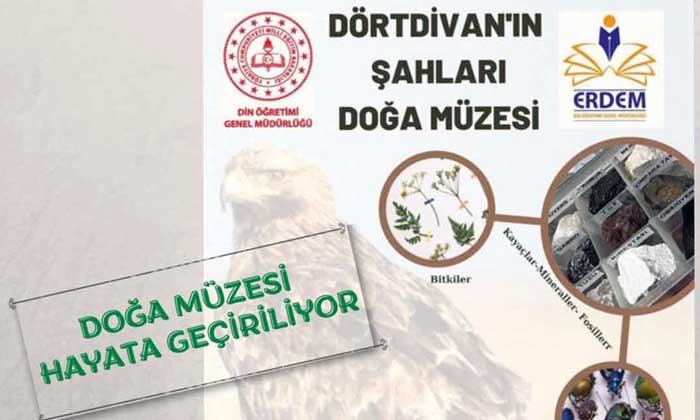 Dörtdivan’ın Şahları Doğa Müzesi Projesi 41 bin lira hibe almaya hak kazandı!