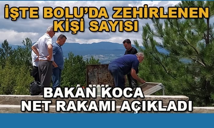 Bolu’da Zehirlenme Vakası