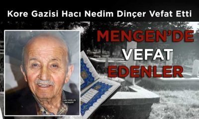 Son Kore Gazisi Hacı Nedim Dinçer (90) Vefat Etti