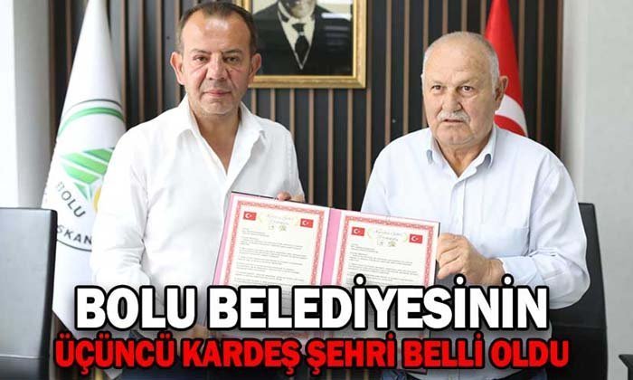 Bolu Belediyesi’nin Türkiye’deki Üçüncü Kardeş Şehri Gökçesu Oldu