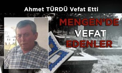 Ahmet TÜRDÜ Vefat Etti