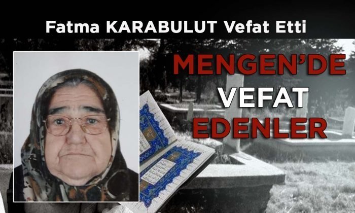 Fatma KARABULUT Vefat Etti