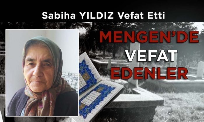 Sabiha YILDIZ Vefat Etti