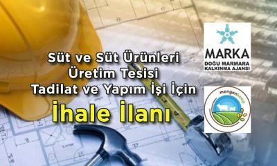 Süt ve Süt Ürünleri Üretim Tesisi Tadilat ve Yapım işi için ihale ilanı