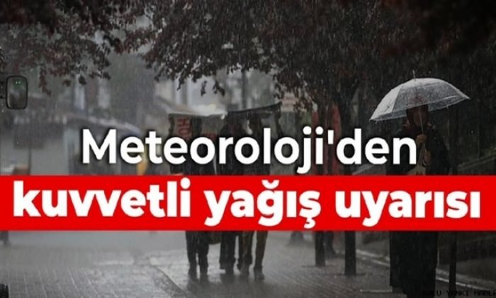 Meteoroloji’den Batı Karadeniz için kuvvetli yağış uyarısı