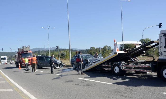 Mengen’de Kaza 5 yaralı