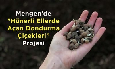 Mengen’de “Hünerli Ellerde Açan Dondurma Çiçekleri” Projesi
