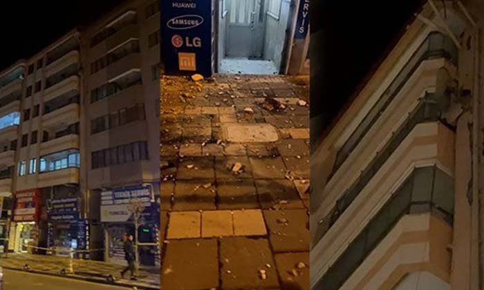 Bolu’da depremin etkileri