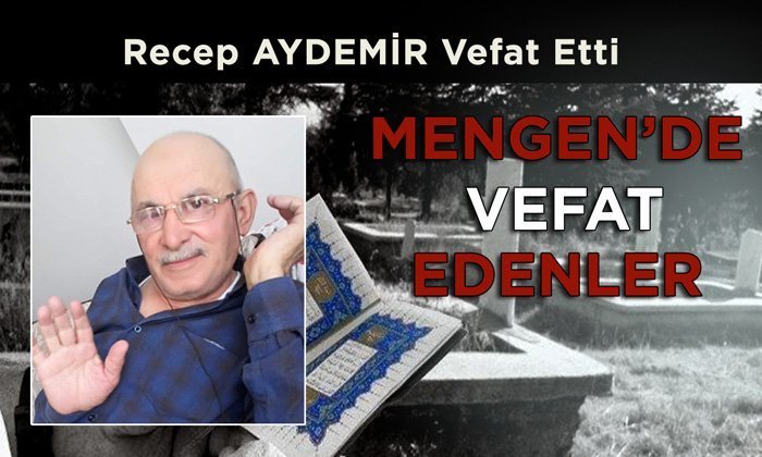 Emekli Öğretmen Recep AYDEMİR Vefat Etti