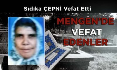 Sıdıka ÇEPNİ Vefat Etti