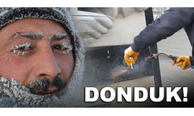 Bolu Soğuktan Dondu