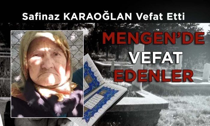 Safinaz KARAOĞLAN Vefat Etti
