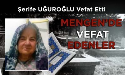 Şerife UĞUROĞLU Vefat Etti