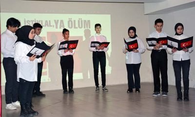 Mengen’de İstiklâl Marşı’nın Kabulü ve Mehmet Âkif Ersoy’u Anma Günü töreni yapıldı