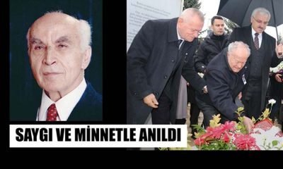 İzzet Baysal saygı ve minnetle anıldı
