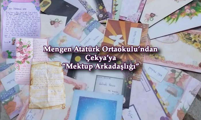 Mengen’den Çekya’ya mektup arkadaşlığı