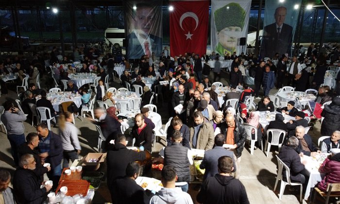 Cumhur İttifakı Bolu Teşkilatı Mengen’deki iftarda bir araya geldi