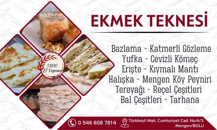 Reklam Haber – Ekmek Teknesi Bazlama Evi