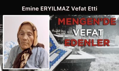 Emine ERYILMAZ Vefat Etti