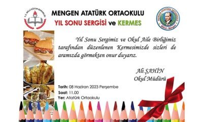 Atatürk Ortaokulu “Yıl Sonu Sergisi ve Kermesi”ne davetlisiniz