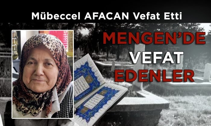 Mübeccel AFACAN Vefat Etti