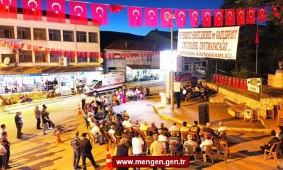 15 Temmuz Demokrasi ve Milli Birlik Günü Çeşitli Etkinliklerle Mengen’de Anıldı