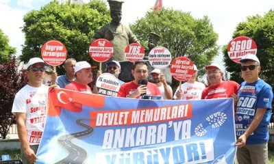 Tüm Eğitim Çalışanları Sendikası (TEÇ-SEN) Mengen’den Ankara’ya yürüyüş başlattı