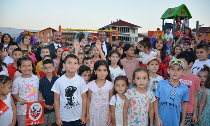 Cumhuriyet 100. Yıl Parkı törenle açıldı