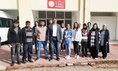 Mengen’de ilk e-sınav yapıldı