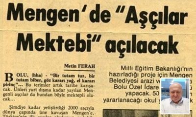 Mengen – Aşçılar Mesleki ve Teknik Anadolu Lisesinin Tarihçesi        –       Aydın ERÇELİK