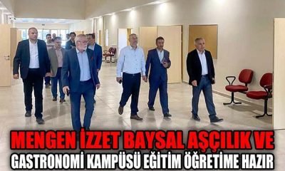 Mengen İzzet Baysal Aşçılık Ve Gastronomi Kampüsü Eğitim Öğretime Hazır