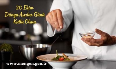 “20 Ekim Dünya Aşçılar Günü” Kutlu Olsun