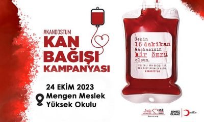 Mengen’de Kan Bağışı Etkinliği