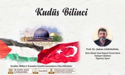 Mengen’de “Kudüs Bilinci” konferansı
