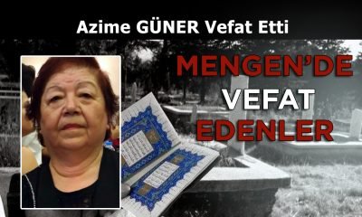 Azime GÜNER Vefat Etti