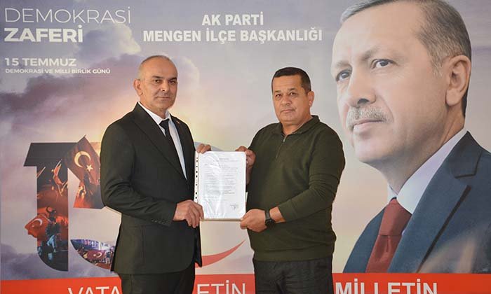 İsmail Berber, Gökçesu Belediye Başkanlığı için aday adaylığını açıkladı
