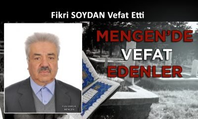 İlçemizin Duayen Esnaflarından Gömlekçi Fikri SOYDAN Vefat Etti
