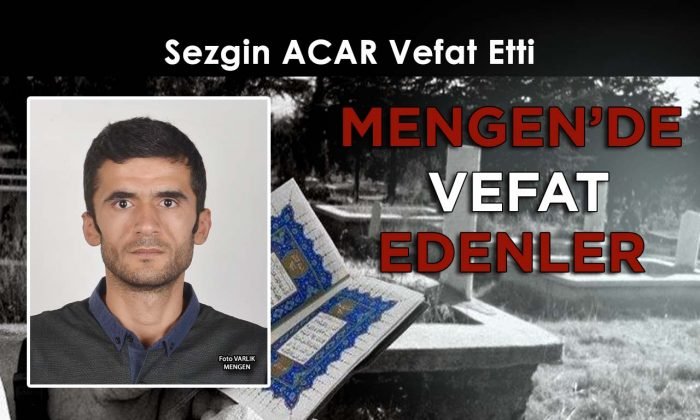 Sezgin ACAR Vefat Etti
