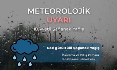 Bolu Valiliğinden kuvvetli yağış uyarısı!