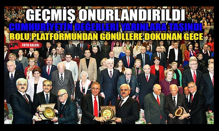 Bolu Platformu’ndan Bolu’da tarihi akşam