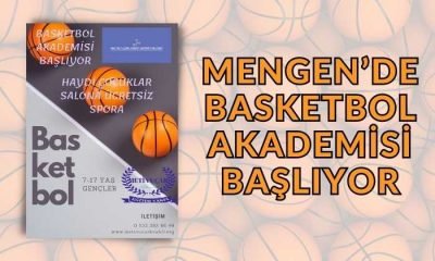 Mengen’de Basketbol Akademisi Başlıyor