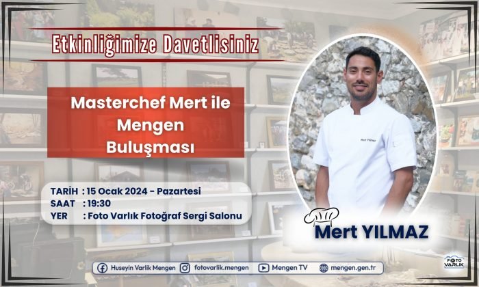Masterchef yarışmacısı Mert Yılmaz ile söyleşi