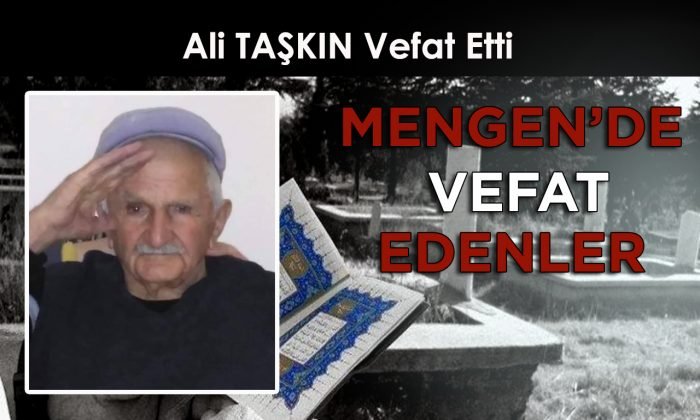 Ali TAŞKIN Vefat Etti