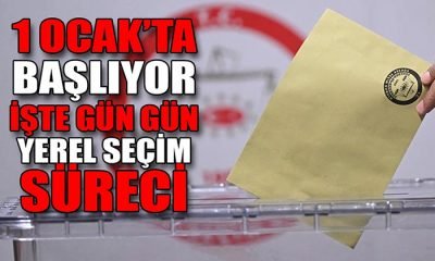 Bugün başlıyor: işte gün gün yerel seçim süreci
