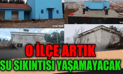 O ilçe artık su sıkıntısı yaşamayacak