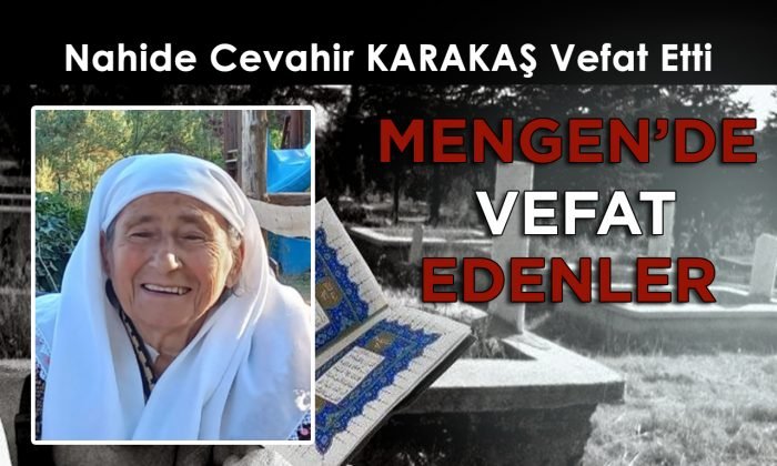 Nahide Cevahir KARAKAŞ Vefat Etti