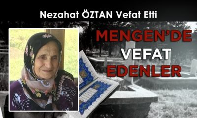 Nezahat ÖZTAN Vefat Etti